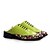 Χαμηλού Κόστους Αντρικά Clogs &amp; Mules-Ανδρικά Παπούτσια άνεσης PU Καλοκαίρι Καθημερινό Σαμπό &amp; Mules Μη ολίσθηση Κίτρινο / Κόκκινο / Πράσινο