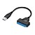 olcso Merevlemezházak-LIFETONE USB 3.0 nak nek SATA 3.0 Külső merevlemez-adapter átalakító Ütésálló / Szerszám nélküli szerelés 11