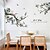 cheap Wall Stickers-new chinese ink and bird living room bedroom wallpaper self-adhesive tv background wall decorations corridor porch wall stickers