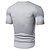 cheap Men&#039;s Shirts-Men&#039;s T shirt Solid Colored Color Block Patchwork Short Sleeve Athleisure Tops Basic V Neck Light Brown Gray White / Sports / Gym