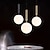 cheap Globe Design-1-Light 20 cm Pendant Light Metal Glass Globe Electroplated Painted Finishes Contemporary Artistic 110-120V 220-240V