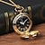 levne Kapesní hodinky-Kapesní hodinky pro Muži Analogové Křemenný Vinobraní Velký ciferník Slitina Titanová slitina