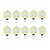 preiswerte LED Doppelsteckerlichter-10pcs 3 W LED Bi-pin Lights 290 lm G4 15 LED Beads SMD 5730 Decorative Warm White Cold White / CE Certified