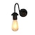 billige Væglamper-vintage væglamper væglamper soveværelse jernvæglampe 220-240v 40 w