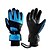 ieftine Mănuci de Schi-Ski Gloves Snow Gloves for Men Thermal Warm Waterproof Windproof Velvet Flocked PU(Polyurethane) Full Finger Gloves Snowsports for Cold Weather Winter Snowsports Winter Sports