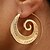 preiswerte Ohrringe-Women&#039;s Hoop Earrings Statement Simple Fashion Modern Earrings Jewelry Gold / Silver For Party Street Daily Carnival 1 Pair