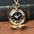 levne Kapesní hodinky-Kapesní hodinky pro Muži Analogové Křemenný Vinobraní Velký ciferník Slitina Titanová slitina