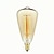 levne Klasická-4ks 40w e14 st48 teplá bílá 2200-2800k retro stmívatelná dekorativní žárovka vintage edison žárovka 220-240v