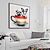levne Zařízení domácnosti-Hang-malované olejomalba Ručně malované - Pop Art Moderní Bez vnitřní rám
