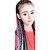 cheap Crochet Hair-Braiding Hair Hair Braids Multi-color 24.4inch(Approx.62cm) Color Gradient Youth Daily Wear Vacation