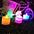 billiga Bröllopsdekorationer-24st flamlösa led värmeljus teljus bröllopsljus batteri färgglad lampa