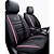 cheap Car Seat Covers-Car Seat Cushions Seat Cushions Black / Orange / Black / Red / Black / White PU Leather / Artificial Leather Business For universal All years General Motors