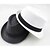 billiga Partyhatt-Grosgrain / Faux Linen / Linen / Cotton Blend Hats / Headwear / Headpiece with Ribbon Tie / Ruching / Solid 1 Piece Wedding / Daily Wear Headpiece