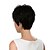 cheap Doll Wigs-Synthetic Wig kinky Straight Natural Straight Pixie Cut Wig Short Natural Black Synthetic Hair 8 inch Women&#039;s Synthetic New Comfortable Black / African American Wig / Doll Wig / For Black Women