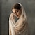 رخيصةأون طرحات الزفاف-طبقة واحدة أنيق &amp; فاخم الحجاب الزفاف حجاب الكاتدرائية مع لؤلؤ اصطناعي 78.74 في (200cm) تول / قطع الملاك / الشلال