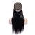 cheap Human Hair Lace Front Wigs-Human Hair Wig Medium Length Straight Side Part Party Women Best Quality Lace Front Brazilian Hair Women&#039;s Black#1B 18 inch 20 inch 22 inch