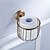 baratos Suportes de Rolos de Papel Higiénico-Toilet Paper Holder New Design Antique Brass 6pcs - Hotel bath Wall Mounted