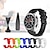 billige Samsung klokkebånd-Klokkerem til Samsung Watch 3 45mm, Galaxy Wacth 46mm, Gear S3 Classic / Frontier, Gear 2 Neo Live Silikon Erstatning Stropp 22mm Sportsrem Armbånd