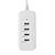 levne Kabely a nabíječky-Domácí nabíječka Nabíječka USB EU zásuvka Multi-výstup 4 USD porty 2 A DC 5V pro Evrensel