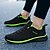 cheap Men&#039;s Sneakers-Men&#039;s Comfort Shoes Tissage Volant Spring &amp; Summer Sporty / Casual Sneakers Running Shoes / Walking Shoes Color Block Black / Black / Red / Black / Green / Outdoor / Light Soles