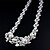 ieftine Seturi de Bijuterii-1set Seturi de bijuterii de mireasă For Pentru femei Alb Petrecere Nuntă Cadou Imitație de Perle Ștras Aliaj Clasic Floare / Logodnă