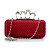cheap Clutches &amp; Evening Bags-Women&#039;s Buttons / Crystals Evening Bag Rhinestone Crystal Evening Bags Solid Color Sillver Gray / Wine / Red / Fall &amp; Winter