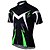 cheap Men&#039;s Clothing Sets-KEIYUEM Men&#039;s Women&#039;s Short Sleeve Cycling Jersey with Bib Shorts Coolmax® Mesh Silicon Green Bike Clothing Suit Breathable Quick Dry Back Pocket Sweat-wicking Sports Classic Clothing Apparel