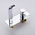 billige Baderomskraner-Baderom Sink Tappekran - Veggmontering / Foss Krom Vægmonteret Enkelt håndtak To HullerBath Taps / Messing