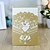 cheap Wedding Invitations-Wrap &amp; Pocket Wedding Invitations 10pcs - Invitation Cards Fairytale Theme / Floral Style Pearl Paper 5&quot;×7 ¼&quot; (12.7*18.4cm)