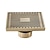 cheap Drains-Floor Drain Solid Brass Block Hair Floor Register 1pc - Bathroom 10cm*10cm