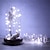 economico Strisce LED-KWB 50m Fili luminosi 500 LED 1 cavi CC 1 X 12V 3A Alimentazione 1 set Bianco caldo Bianco Blu Decorazione di nozze di Natale 100-240 V