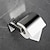 cheap Toilet Paper Holders-Toilet Paper Holder Stainless Steel Electroplated and Brushed Bathroom Roll Paper Holder Wall Mounted 1pc
