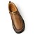 cheap Men&#039;s Slip-ons &amp; Loafers-Men&#039;s Leather Shoes Nappa Leather Spring &amp; Summer / Fall &amp; Winter Sporty / Casual Loafers &amp; Slip-Ons Hiking Shoes / Walking Shoes Non-slipping Dark Brown / Khaki / Black / Outdoor / Office &amp; Career