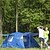 halpa Teltat, katokset ja suojat-Shamocamel® 4 henkilöä Tilava retkiteltta Automaattinen teltta Perhe Camping Tent Ulko- Tuulenkestävä Aurinkovoide Hengittävä Kaksinkertainen Automaattinen Tilava retkiteltta teltta 2000-3000 mm
