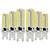 billiga LED-bi-pinlampor-6st 7 W LED-lampor med G-sockel 600-700 lm G9 T 152 LED-pärlor SMD 3014 Bimbar Varmvit Kallvit 220-240 V 110-130 V