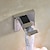Недорогие Крючки для халатов-крючок для халата премиум-дизайн современные металлические крючки для ванной комнаты настенные серебристые 2 шт.