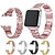 abordables Bracelets Apple Watch-1 pcs Bracelet de montre connectée pour Apple  iWatch Apple Watch Series SE / 6/5/4/3/2/1 Series 8 7 6 5 4 3 2 1 SE Acier Inoxydable Montre intelligente Sangle Diamant bling Bijoux Bracelet