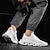 ieftine Pantofi Sport de Bărbați-Bărbați Pantofi de confort Vară Casual Zilnic În aer liber Adidași de Atletism Alergare / Plimbare Plasă Respirabil Non-alunecare Alb / Negru / Rosu