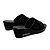 billige Tøfler og flip-flops til kvinner-Women&#039;s Slippers &amp; Flip-Flops Wedge Heel Daily Outdoor Faux Leather Black