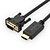 cheap HDMI Cables-LENTION HDMI 2.0 Adapter, HDMI 2.0 to VGA Adapter Male - Male 1080P 1.8m(6Ft)