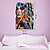 cheap People Paintings-Oil Painting Hand Painted Vertical People Modern Stretched Canvas