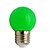 baratos Lâmpadas-5 pcs colorido e27 1 w economia de energia 6 led lâmpadas globo lâmpada diy branco verde amarelo azul vermelho cor brilhante ac220-240v