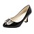 cheap Women&#039;s Heels-Women&#039;s Heels Spool Heel Patent Leather Spring &amp; Summer Black / Beige