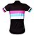 voordelige Dameskleding sets-WOSAWE Dames Wielrenshirt met shorts Korte mouw Bergracen Wegwielrennen Zwart / rood Fietsen Short / Broekje Shirt Gewatteerde shorts 3D-pad Ademend Anatomisch ontwerp Sneldrogend Reflecterende strips