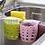cheap Kitchen &amp; Dining-High Quality with Plastics Hanging Baskets Everyday Use / Kitchen Kitchen Storage 1 pcs
