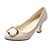 cheap Women&#039;s Heels-Women&#039;s Heels Spool Heel Patent Leather Spring &amp; Summer Black / Beige