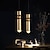 tanie Światła wysp-6 cm lampy wiszące led oświetlenie wyspowe pojedyncza konstrukcja metalowy cylinder galwanizowany nowoczesny 220-240v