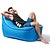 cheap Sleeping Bags &amp; Camp Bedding-Air Sofa Inflatable Sofa Sleep lounger Air Bed Outdoor Waterproof Portable Lightweight Fast Inflatable Nylon 110*90*45 cm Beach Camping Outdoor Spring, Fall, Winter, Summer Red Blue Violet