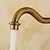 رخيصةأون قابل للدوران-Kitchen faucet - Two Handles One Hole Antique Copper Standard Spout Centerset Contemporary / Antique Kitchen Taps