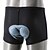 abordables Shorts, collants et pantalons pour hommes-Mysenlan Homme Sous Vetement Sous Short Velo Cyclisme Hiver Silicone Polyester Vélo Cuissard  / Short Shorts Sous-vêtements Shorts Rembourrés Respirable La peau 3 densités Des sports Noir VTT Vélo